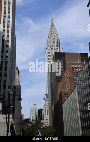 Le Chrysler building, new york city Banque D'Images