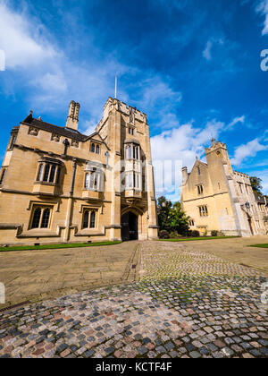 St Swithun's Tower, St Johns quad, Magdalen College, Université d'Oxford, Oxford, Oxfordshire, Angleterre Banque D'Images
