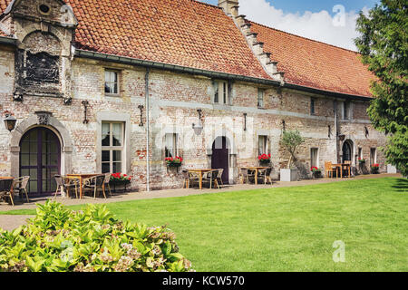 L'hôtel à Valkenburg château schaloen aux Pays-Bas. Banque D'Images