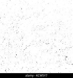 Demi-teinte noir subtil transparente texture vecteur. overlay abstrait monochrome blanc éclaboussé fond pointillé répéter. grain noir et blanc granuleux Illustration de Vecteur