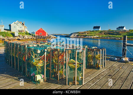 Village de pêcheurs historique de Peggy's Cove, Peggy's Cove, Nouvelle-Écosse, Canada Banque D'Images