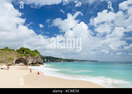 Bingin ou Dreamland Beach, Bali, Indonésie Banque D'Images