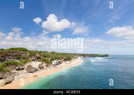 L'INDONÉSIE, Bali, péninsule de Bukit, plage de Balangan Banque D'Images