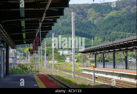 Hokkaido, Japon - 30 sept., 2017. shin-Hakodate-station hokuto à Hakodate, Hokkaido, Japon. Hakodate est troisième plus grande ville, située à l'île sud Banque D'Images