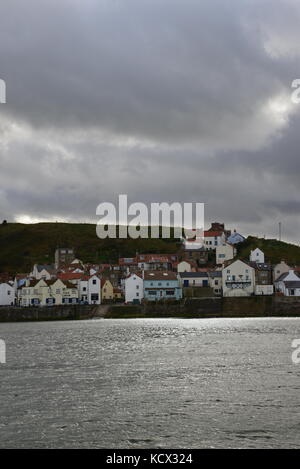 Staithes, côte nord du Yorkshire, Royaume-Uni Banque D'Images