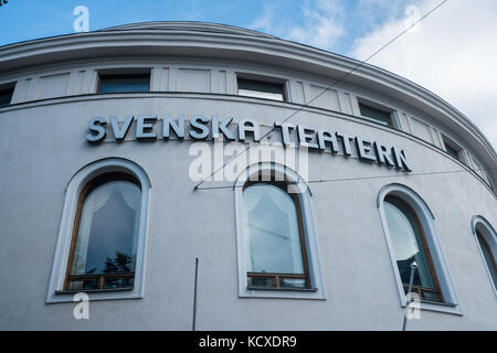 Svenska ou Théâtre suédois d'Helsinki Finlande Banque D'Images