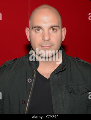 Studio City, USA. 06 oct, 2017. ahmet zappa arrive à la 3ème conférence annuelle 'bowl 4 ronnie' celebrity tournoi de quilles, au bénéfice de l 'Ronnie James Dio se lever et crier cancer fund fund raiser' au pinz bowling center à studio city le 6 octobre 2017. crédit : la photo de l'accès/Alamy live news Banque D'Images