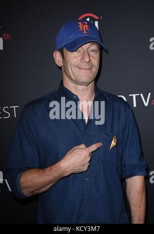 New York, NY, États-Unis. 7 octobre 2017. Jason Isaacs en présence pour PaleyFest New York Stars en personne : STAR TREK : DISCOVERY, The Paley Center for Media, New York, NY 7 octobre 2017. Crédit : Derek Storm/Everett Collection/Alamy Live News Banque D'Images