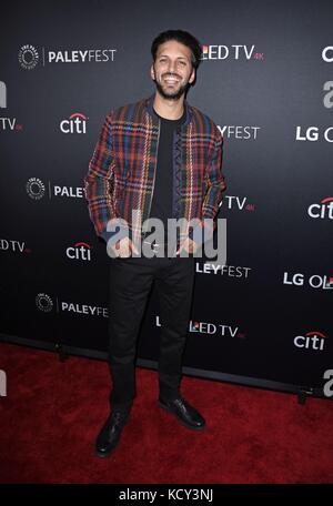 New York, NY, États-Unis. 7 octobre 2017. Shazad Latif en présence au PaleyFest New York Stars en personne : STAR TREK : DISCOVERY, The Paley Center for Media, New York, NY 7 octobre 2017. Crédit : Derek Storm/Everett Collection/Alamy Live News Banque D'Images