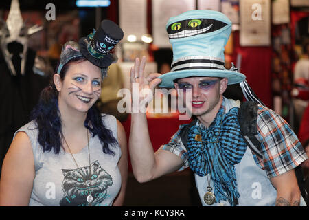 New York, NY, USA. 7 oct, 2017. Javits Convention Center, New York, USA, 07 octobre 2017 - des milliers de comic books fans ont participé au 3ème jour de la new york comic con 2017 aujourd'hui à new york city.Photo : Luiz rampelotto/europanewswire crédit : Luiz rampelotto/zuma/Alamy fil live news Banque D'Images