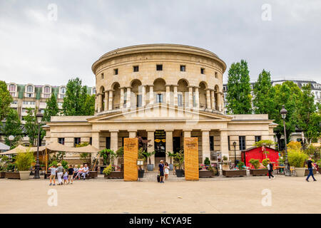 La rotonde de la Villette dans le 19ème arrondissement de Paris, France Banque D'Images