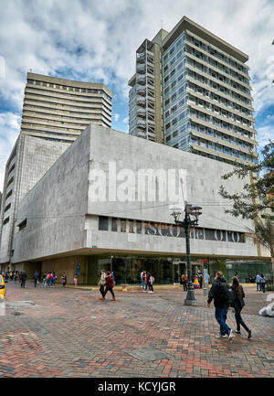 Vue extérieure du musée de l'or ou Museo del Oro, Bogota, Colombie, Amérique du Sud Banque D'Images