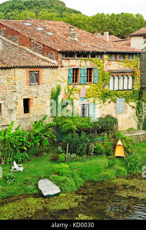 Saint-antonin noble-val, département de Tarn-et-Garonne, Midi-pyrénées, france Banque D'Images