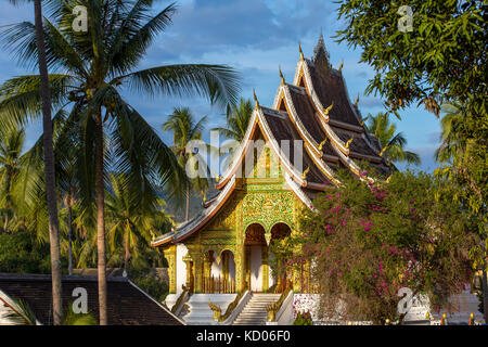 Haw Pha Bang temple de Luang Prabang, Laos Banque D'Images