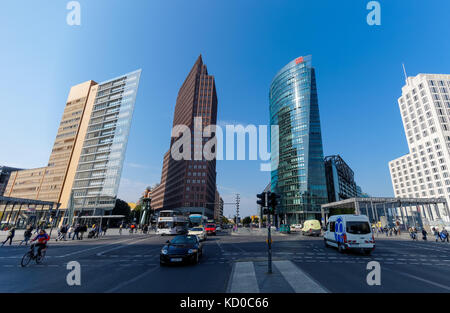 La Potsdamer Platz à Berlin, Allemagne Banque D'Images