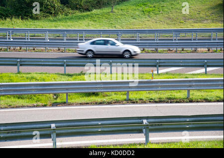 A23 Autostrada Alpe-Adria dans Treppo Grande, Udine, Italie. 25 août 2017 © Wojciech Strozyk / Alamy Stock Photo Banque D'Images