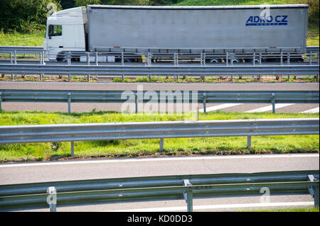 A23 Autostrada Alpe-Adria dans Treppo Grande, Udine, Italie. 25 août 2017 © Wojciech Strozyk / Alamy Stock Photo Banque D'Images