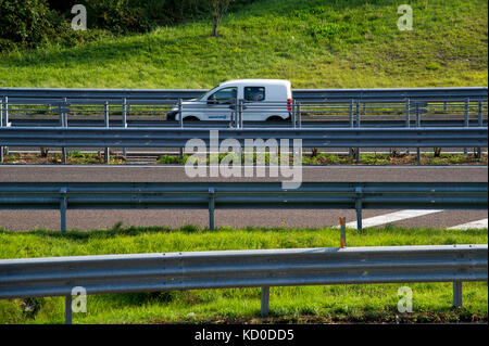 A23 Autostrada Alpe-Adria dans Treppo Grande, Udine, Italie. 25 août 2017 © Wojciech Strozyk / Alamy Stock Photo Banque D'Images