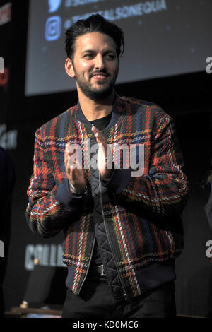 Shazad Latif assiste au panel « Star Trek: Discovery » au théâtre de Madison Square Garden, lors du New York Comic con 2017, le 7 octobre 2017 à New York. Banque D'Images