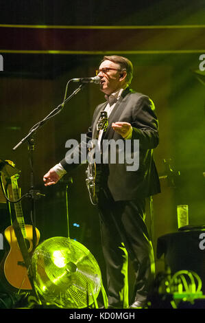 Birmingham, UK. 7 octobre, 2017. Squeeze play Symphony Hall dans le cadre de leur "relie les points", Birmingham, UK. 7 Oct, 2017. Credit : Ken Harrison/Alamy Live News Banque D'Images