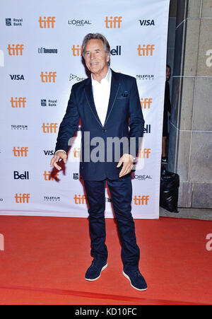 Toronto, Ontario, États-Unis. 12 septembre 2017. 12 septembre 2017 - Toronto, Ontario Canada - Don Johnson. Festival international du film de Toronto 2017 - première de ''Brawl in Cell Block 99'' au Ryerson Theatre. Crédit photo : Brent Perniac/AdMedia crédit : Brent Perniac/AdMedia/ZUMA Wire/Alamy Live News Banque D'Images