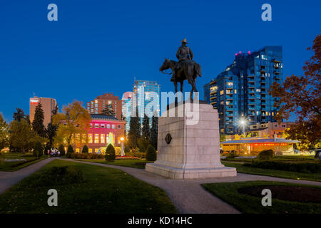 Central Memorial Park, Calgary, Alberta, Canada. Banque D'Images