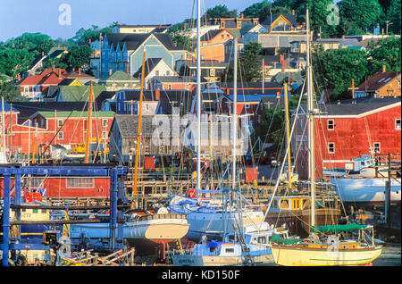 Lunenburg, UNESCO World Heritage site, Nova Scotia, canada Banque D'Images