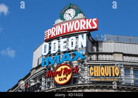 Le centre-ville de Manchester en Printworks Banque D'Images