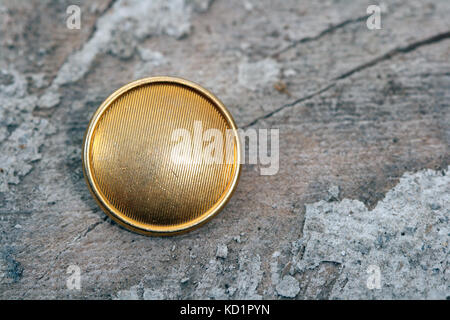 Photo de l'ancien bouton utilisé sweing Banque D'Images