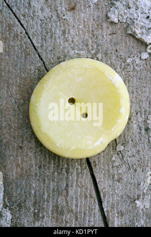 Photo de l'ancien bouton utilisé sweing Banque D'Images