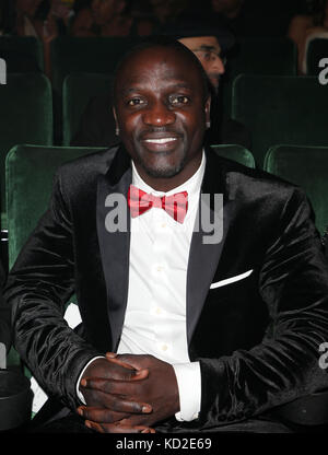 Hollywood, Californie, États-Unis. 8 octobre 2017. Akon, Au 4ème Prix Annuel Du Film Cinefashion Inside Au El Capitan Theatre En Californie, Le 08 Octobre 2017. Crédit: Faye S/Media Punch/Alay Live News Crédit: Mediapunch Inc/Alay Live News Banque D'Images