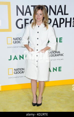 9 octobre 2017 - Hollywood, CA, États-Unis - 09 octobre 2017 - Hollywood, Californie - Sugar Lyn Beard. Première à Los Angeles des films documentaires du National Geographic ''Jane'' au Hollywood Bowl à Hollywood. Crédit photo : Birdie Thompson/AdMedia (crédit image : © Birdie Thompson/AdMedia) Banque D'Images