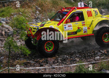 Super trial 4x4 2017 faial Banque D'Images