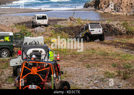 Super trial 4x4 2017 faial Banque D'Images