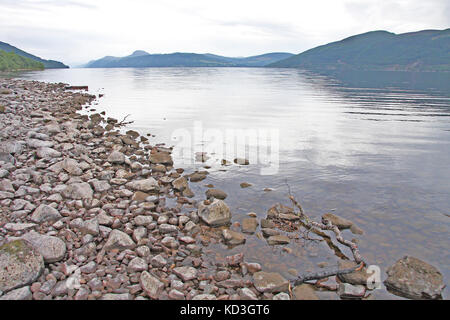 Le loch Ness, en Ecosse. uk. Banque D'Images