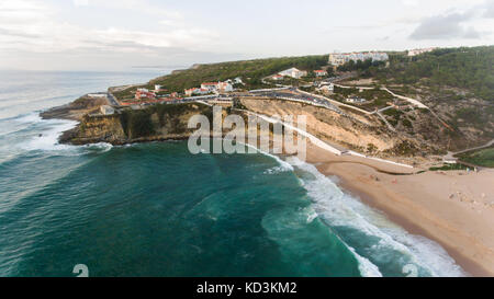 Praia das Maçãs, portugal ville balnéaire Banque D'Images