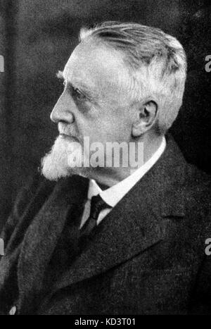 Granville Bantock - portrait de l'compositeur, professeur de musique à l'Université de Birmingham. 7 7 août 1868 - 16 octobre 1946. Banque D'Images