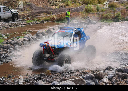 Super trial 4x4 2017 faial Banque D'Images