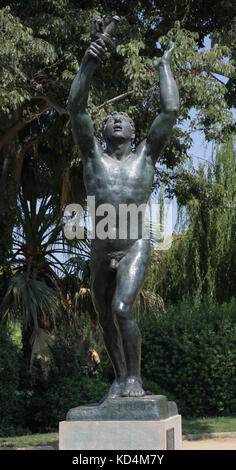 Statue de la liberté au Parc de la Ciutadella Barcelone Catalogne Espagne Banque D'Images