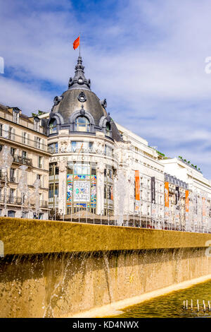 Le BHV Le Marais bâtiment à Paris, France Banque D'Images