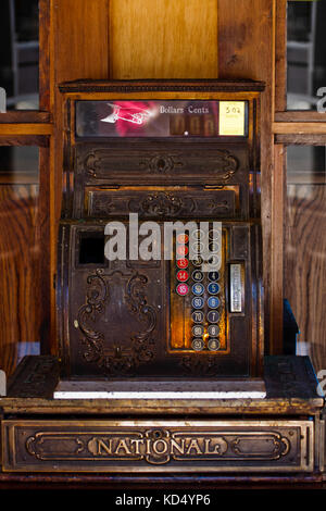 Caisse enregistreuse vintage Banque D'Images