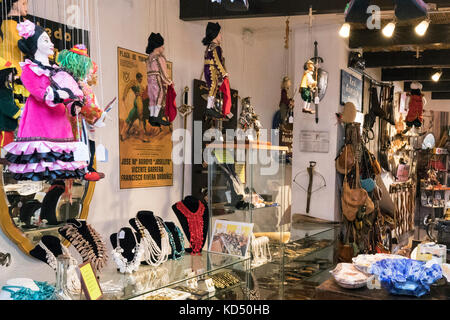 Boutique de souvenirs, village de Valldemossa, Majorque, Baléares, Espagne Banque D'Images