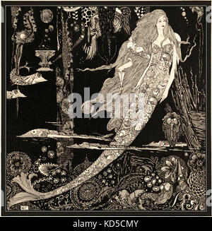 Harry Clarke, l'illustration pour la Petite Sirène, de les contes de Hans Christian Andersen Banque D'Images