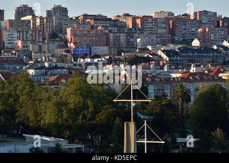 À la recherche de Brittany Ferry Pont Aven ferry Santander, dans le Nord de l'Espagne Banque D'Images