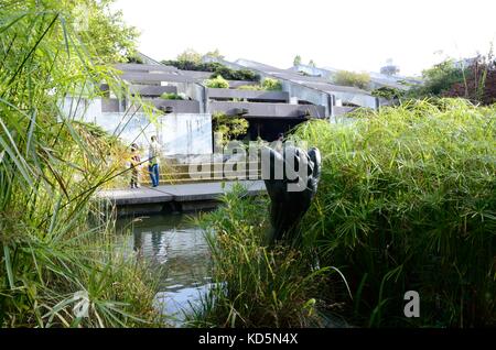 Le Musée Calouste Gulbenkian et le parc jardin Lisbonne Portugal Banque D'Images