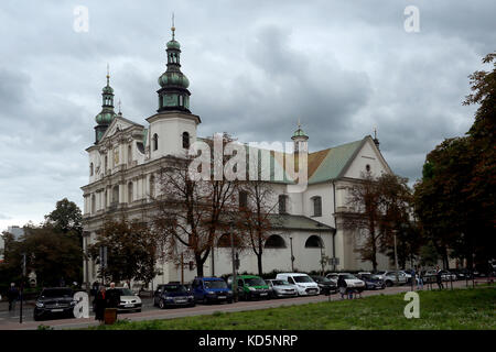 Eglise Saint-Bernards, Cracovie, Pologne Banque D'Images