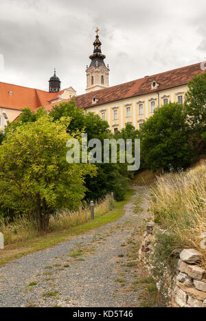 Panorama de Stift Altenburg vu de sous Banque D'Images