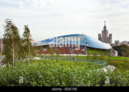 Philharmonic à new zaryadye Park, parc urbain situé près de la place Rouge à Moscou, Russie Banque D'Images