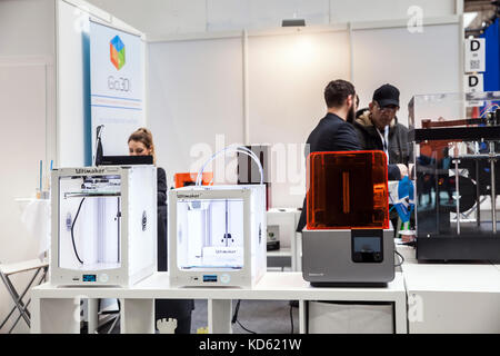 Les imprimantes 3D ultimaker igo3d sur l'exposition Cebit 2017 à Hanovre, Allemagne Banque D'Images