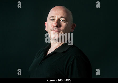 David Baillie assiste à un photocall au cours de l'Edinburgh International Book Festival, août 2017 à Édimbourg, en Écosse. Banque D'Images